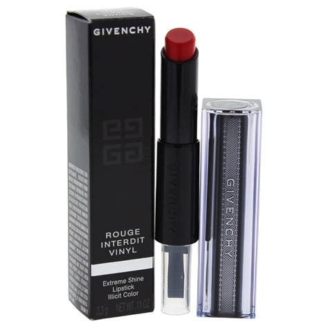 givenchy interdit vinyl 11|givenchy rouge interdit vinyl lipstick.